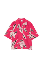 Paul Smith Printed cotton shirt RED