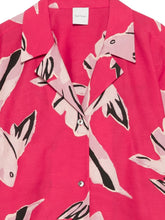 Paul Smith Printed cotton shirt RED
