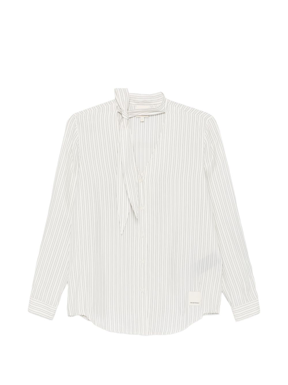 Emporio Armani Striped shirt WHITE