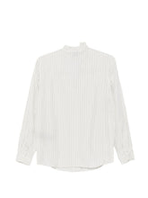 Emporio Armani Striped shirt WHITE