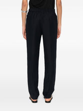 Fabiana Filippi Linen blend trousers NAVY