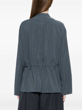 Emporio Armani Pinstriped jacket Gray