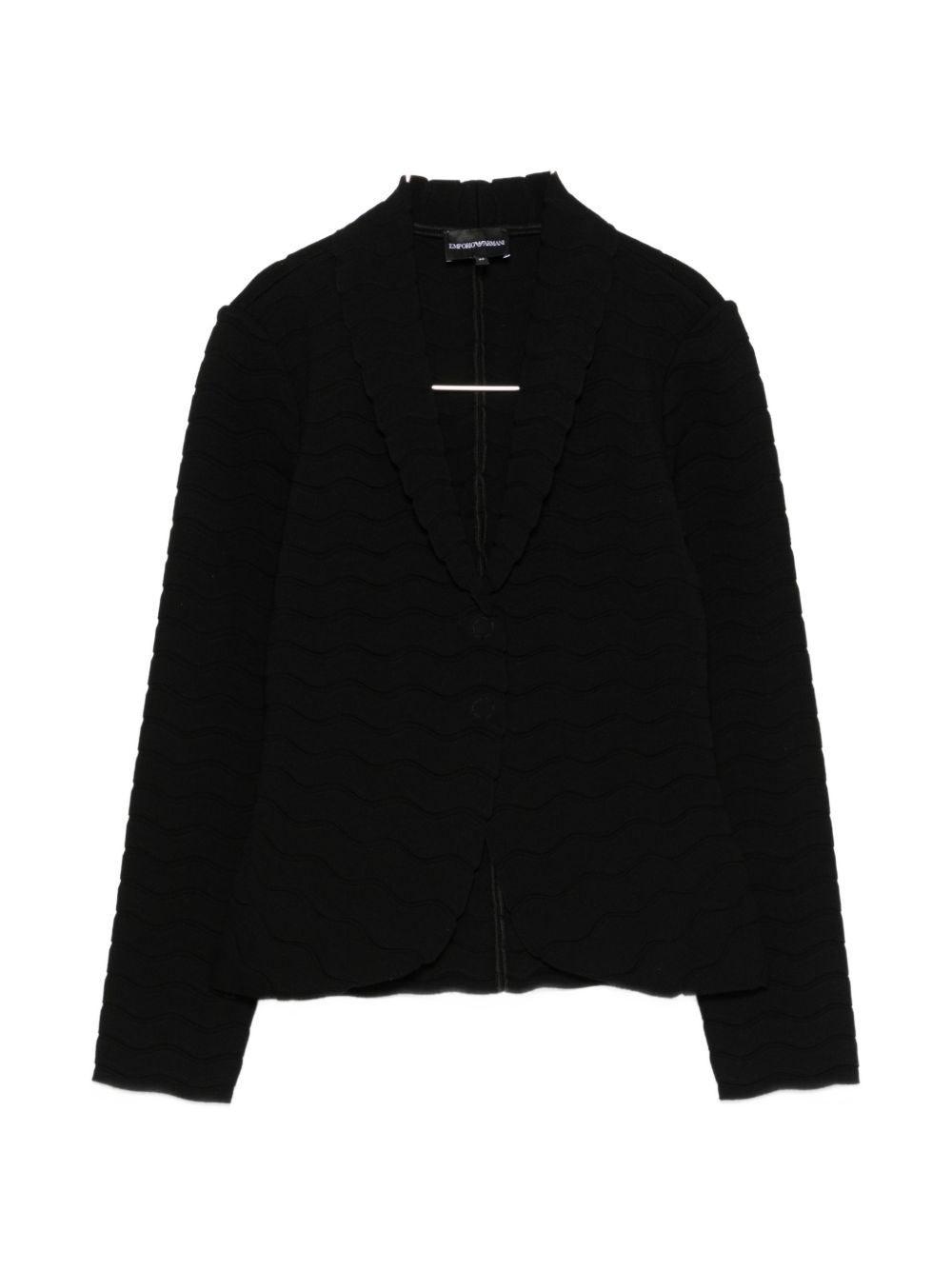 Emporio Armani Single-breasted blazer jacket BLACK