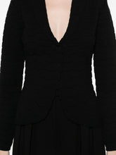 Emporio Armani Single-breasted blazer jacket BLACK