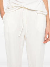 Fabiana Filippi Line blend trousers WHITE