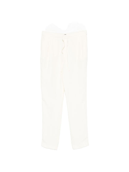 Fabiana Filippi Line blend trousers WHITE