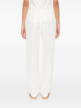Fabiana Filippi Line blend trousers WHITE
