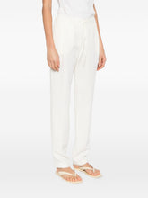 Fabiana Filippi Line blend trousers WHITE