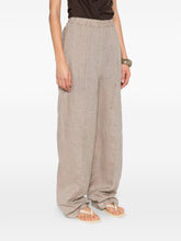 Fabiana Filippi Linen trousers Gray