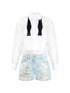 Elisabetta Franchi Cotton jumpsuit WHITE