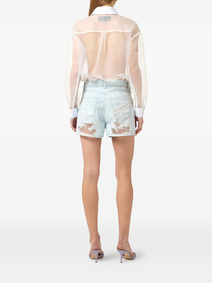 Elisabetta Franchi Cotton jumpsuit WHITE