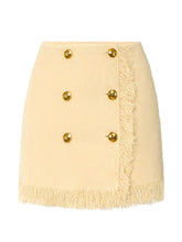 Elisabetta Franchi Cotton skirt WHITE