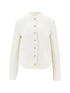 Emporio Armani Linen blend jacket White