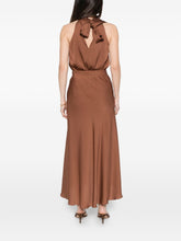 Silk95Five Sirene silk skirt BROWN