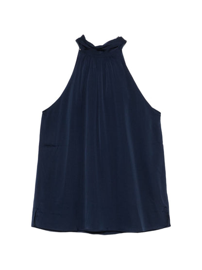 Silk95Five Villette silk top INK