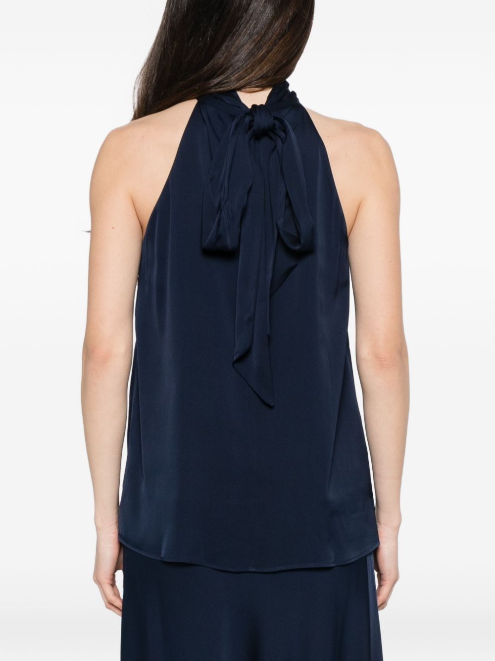 Silk95Five Villette silk top INK