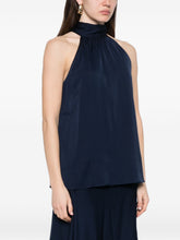 Silk95Five Villette silk top INK