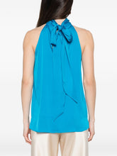 Silk95Five Villette silk top LIGHT BLUE