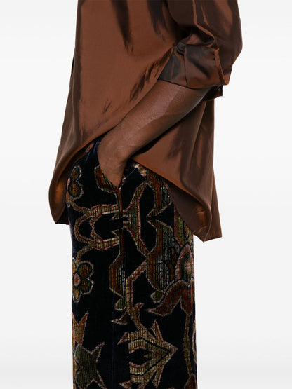 Pierre Louis Mascia Trousers Brown