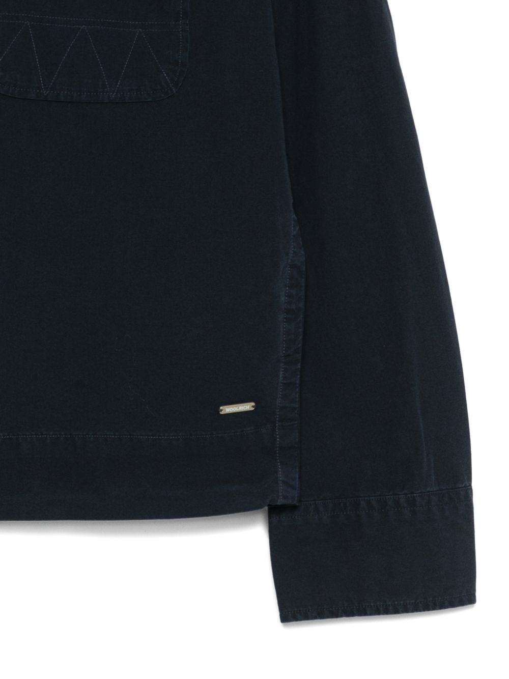 Woolrich Cotton overshirt NAVY