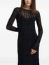 Forte Forte Lace long dress BLACK