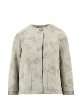 Emporio Armani Crewneck jacket Gray