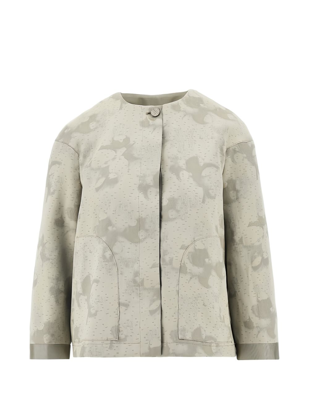 Emporio Armani Crewneck jacket Gray