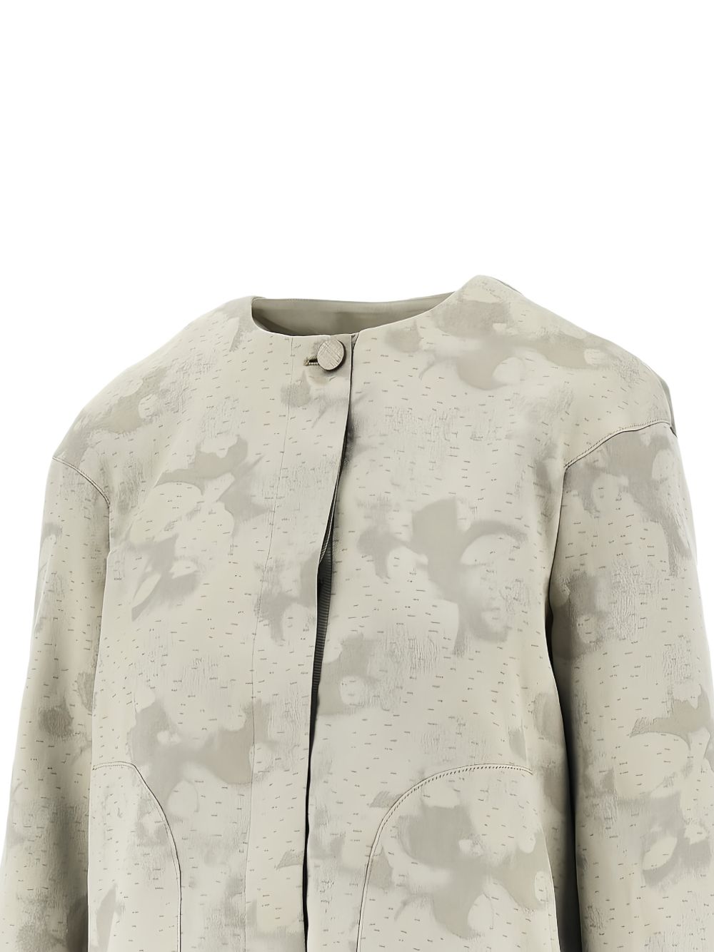 Emporio Armani Crewneck jacket Gray