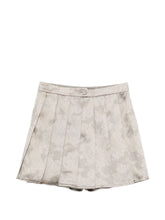 Emporio Armani A-line Pleated shorts Gray