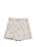 Emporio Armani A-line Pleated shorts Gray