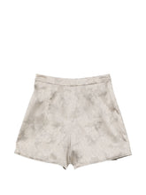 Emporio Armani A-line Pleated shorts Gray
