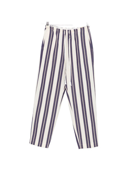Forte Forte Striped drawstring trousers NAVY