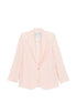 Forte Forte Linen single-breasted jacket PINK