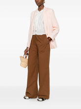 Forte Forte Linen single-breasted jacket PINK