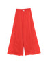 Forte Forte Voile cotton and silk trousers RED