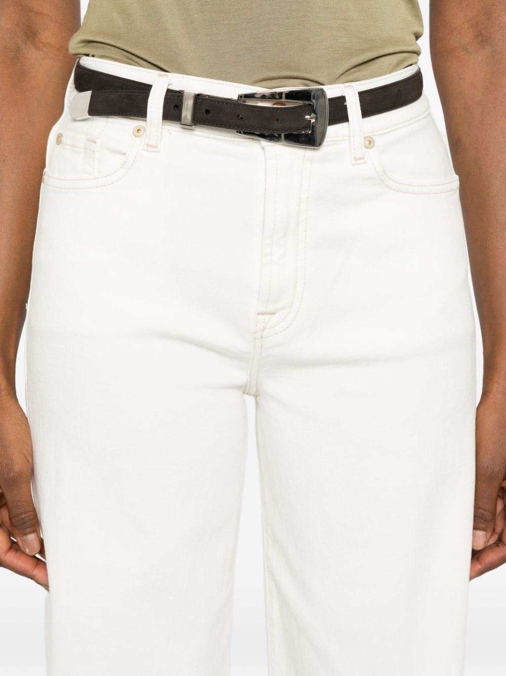 Seven Lotta denim jeans WHITE