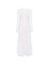 Forte Forte V-back Lace long dress WHITE