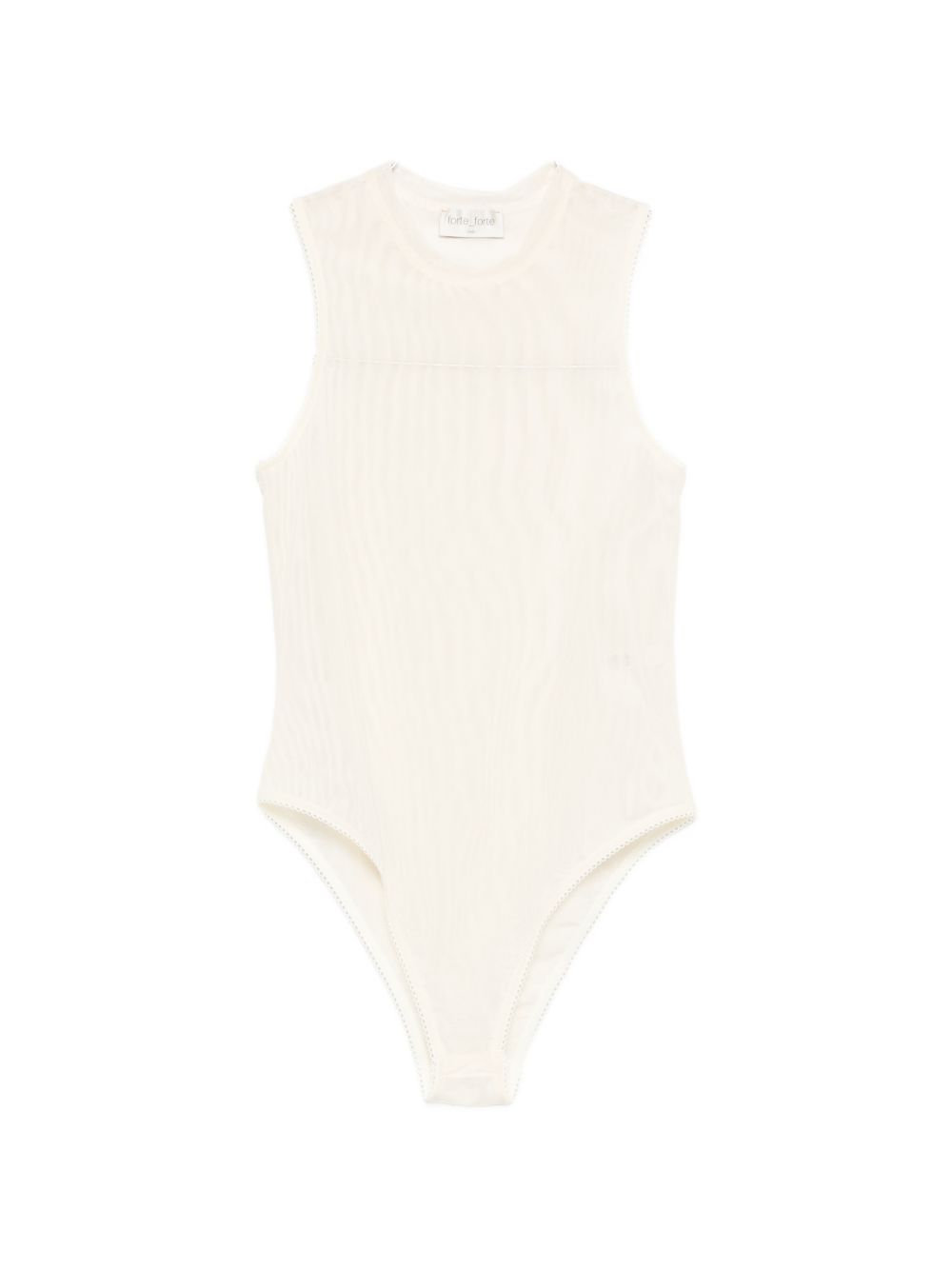 Forte Forte Tulle bodysuit ECRU