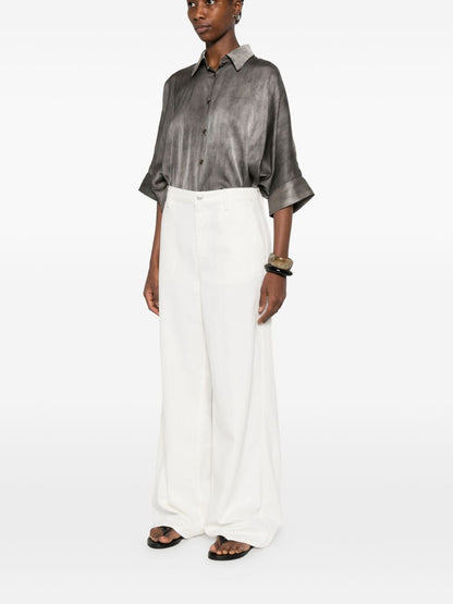 Seven Flared leg denim jeans WHITE