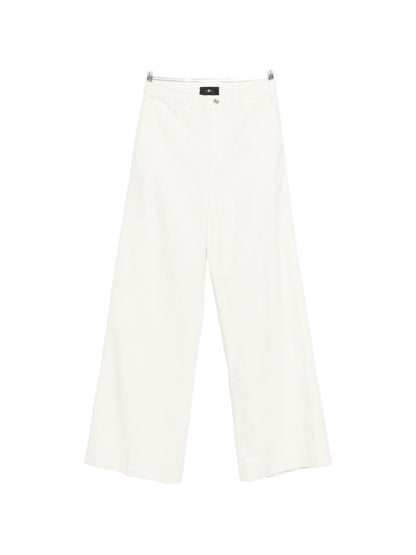 Seven Flared leg denim jeans WHITE