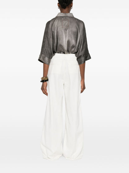 Seven Flared leg denim jeans WHITE