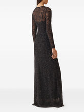 Fabiana Filippi Lace long dress NAVY