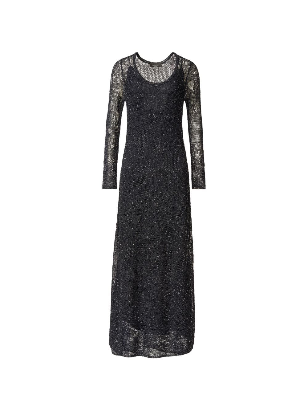 Fabiana Filippi Lace long dress NAVY