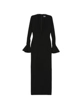Solace London Hutton maxi dress BLACK