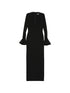 Solace London Hutton maxi dress BLACK