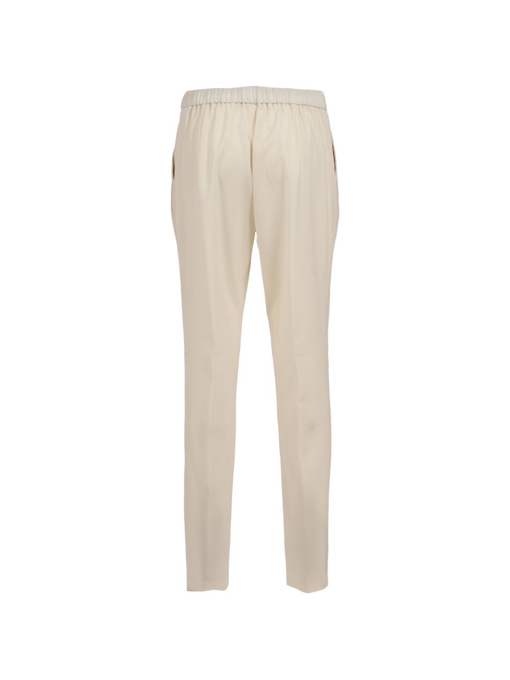 Fabiana Filippi Wool blend trousers WHITE