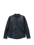 Peuterey Todd leather jacket NAVY
