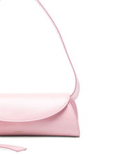Jil Sander Cannolo small leather shoulder bag PINK