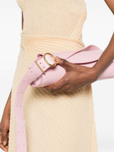Jil Sander Cannolo small leather shoulder bag PINK