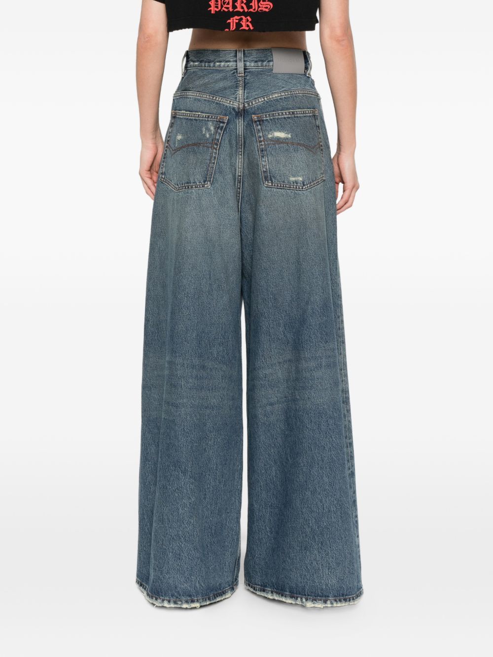Balenciaga Flared denim jeans NAVY